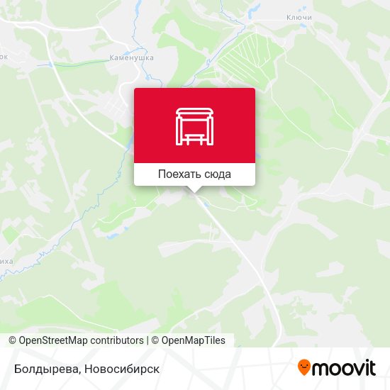 Карта Болдырева