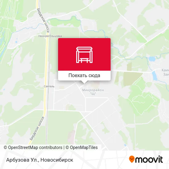 Карта Арбузова Ул.