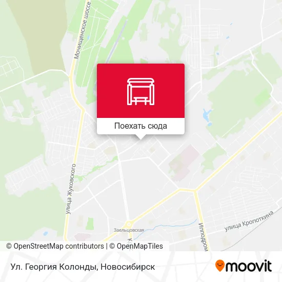 Карта Ул. Георгия Колонды
