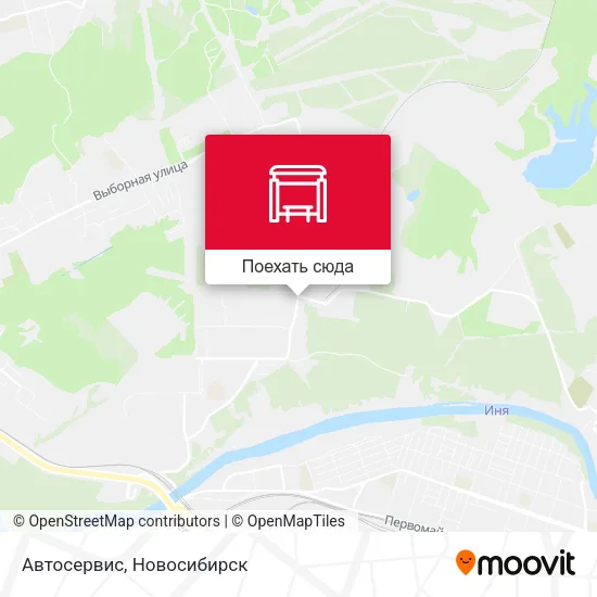Карта Автосервис