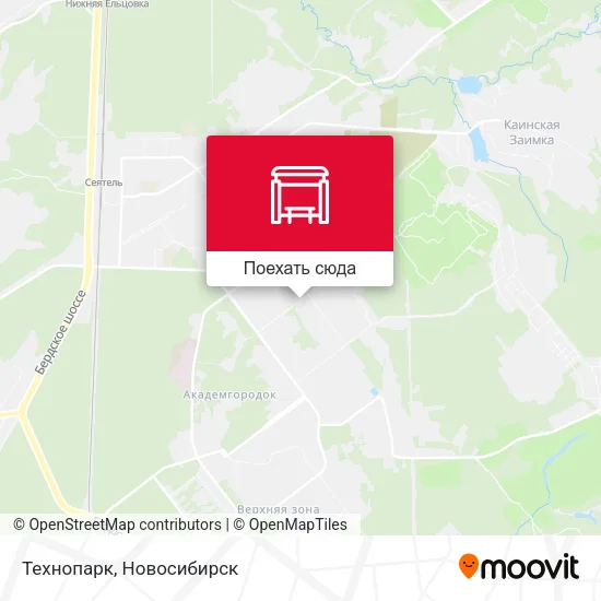 Карта Технопарк