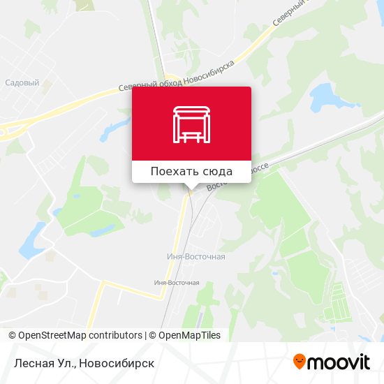 Карта Лесная Ул.