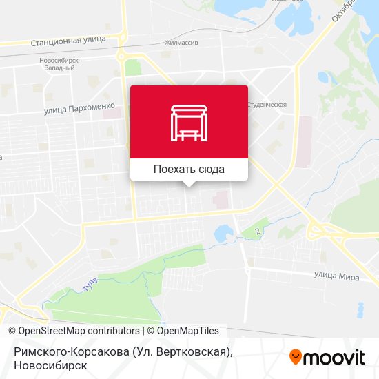 Карта Римского-Корсакова (Ул. Вертковская)