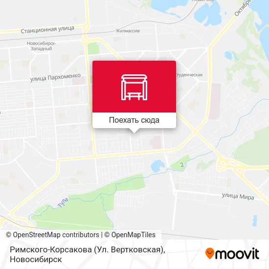 Карта Римского-Корсакова (Ул. Вертковская)