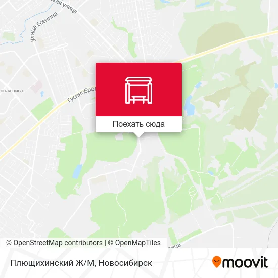 Карта Плющихинский Ж/М