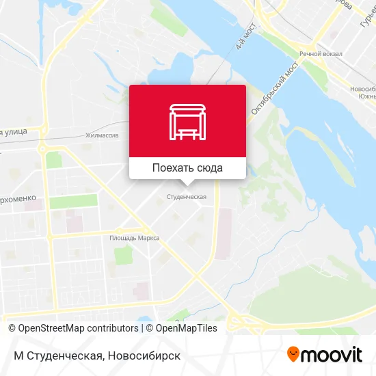 Карта М Студенческая