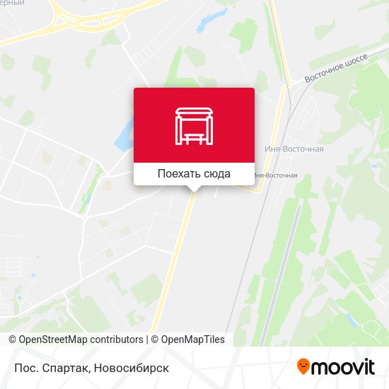 Карта Пос. Спартак