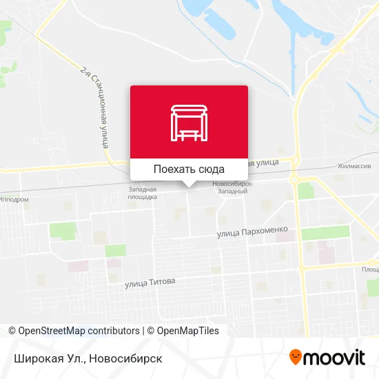 Карта Широкая Ул.