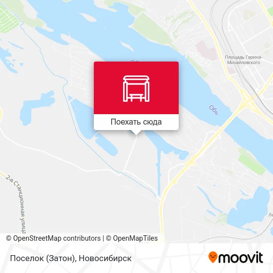 Карта Поселок (Затон)