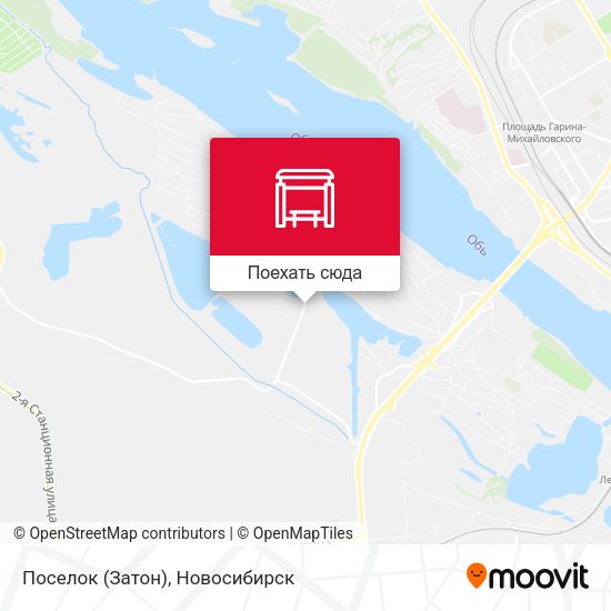 Карта Поселок (Затон)