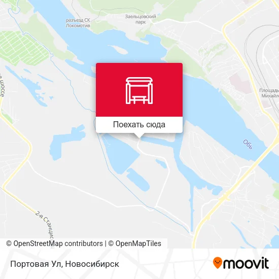 Карта Портовая Ул