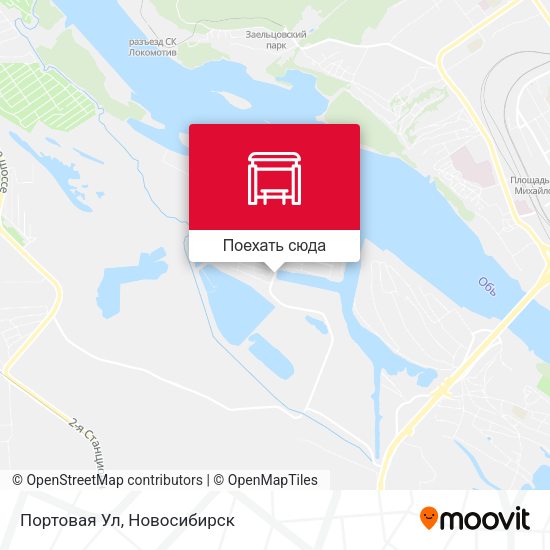 Карта Портовая Ул