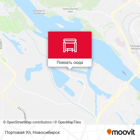 Карта Портовая Ул