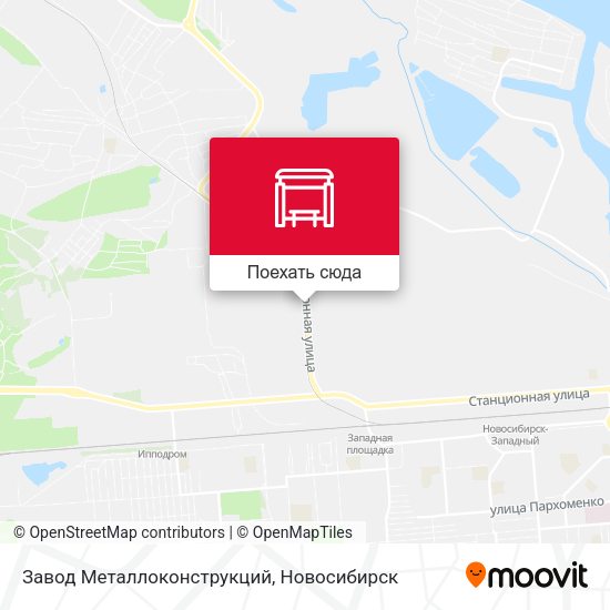 Карта Завод Металлоконструкций