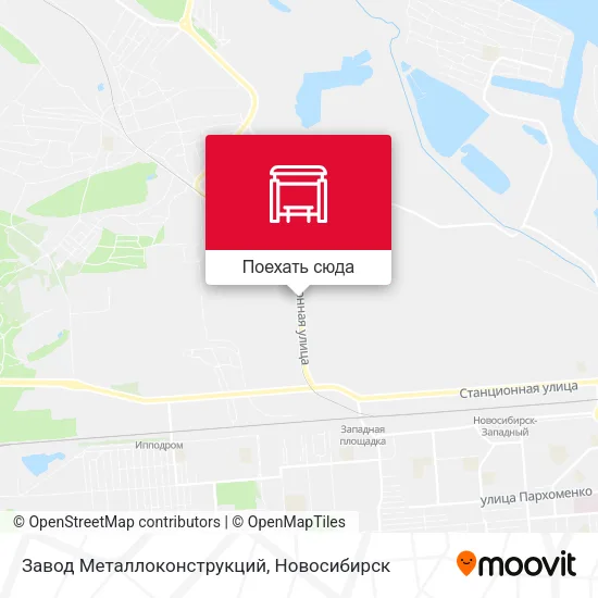 Карта Завод Металлоконструкций