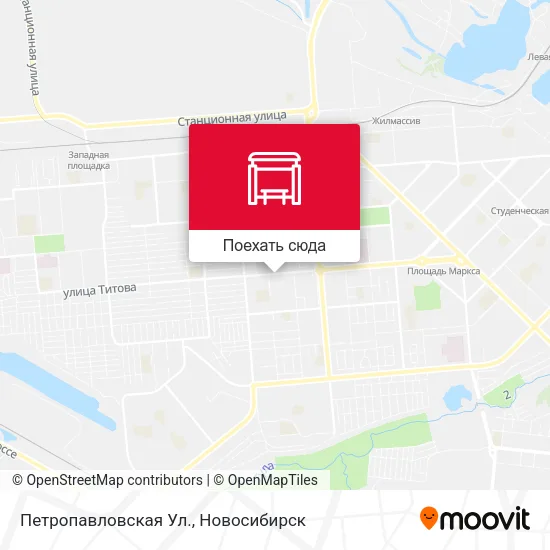 Карта Петропавловская Ул.