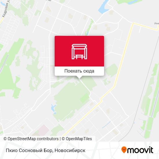 Карта Пкио Сосновый Бор