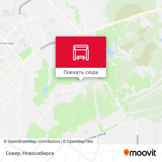 Карта Сквер