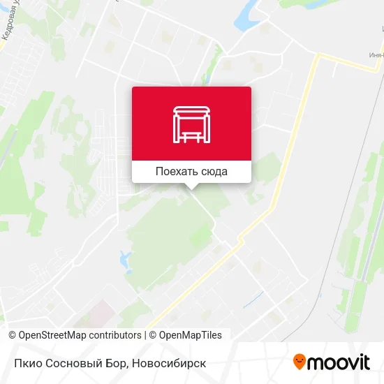 Карта Пкио Сосновый Бор