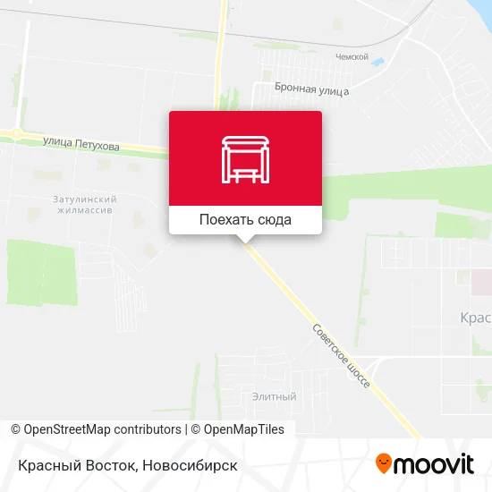 Карта Красный Восток