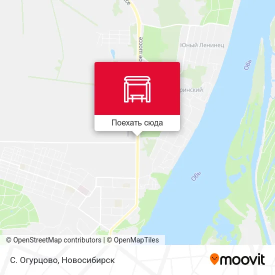 Карта С. Огурцово