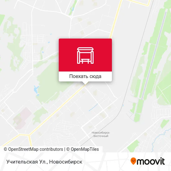 Карта Учительская Ул.
