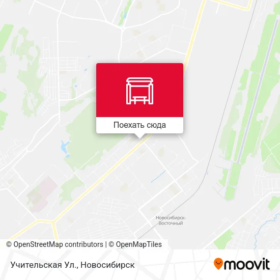 Карта Учительская Ул.