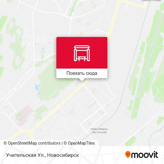 Карта Учительская Ул.