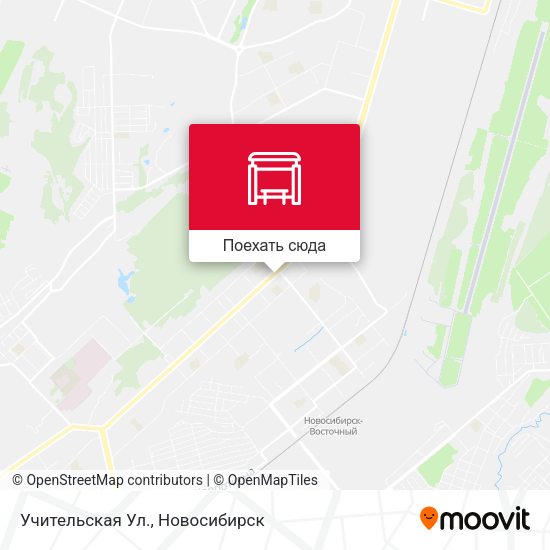 Карта Учительская Ул.