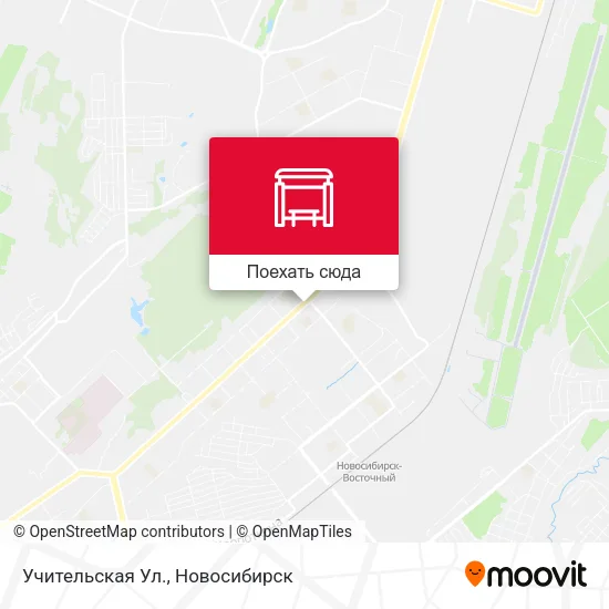 Карта Учительская Ул.