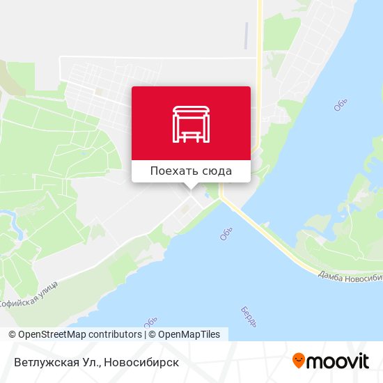 Карта Ветлужская Ул.