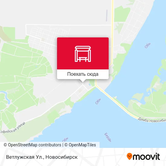 Карта Ветлужская Ул.