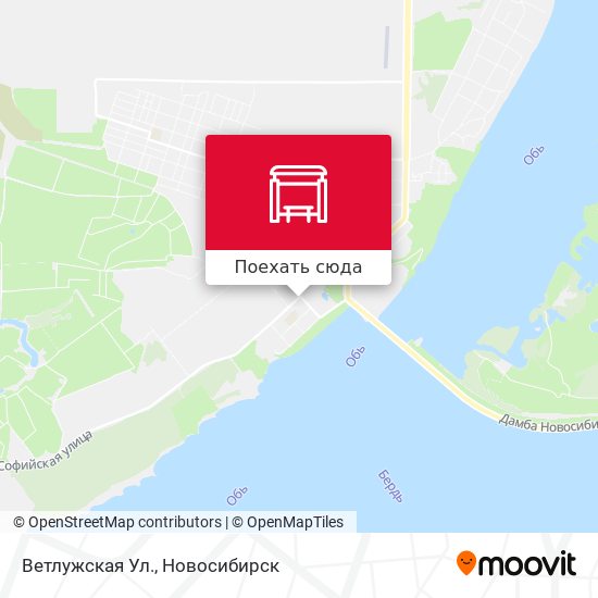 Карта Ветлужская Ул.