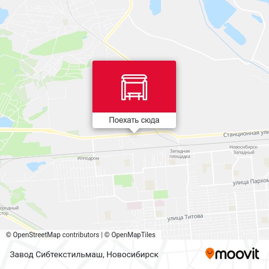 Карта Завод Сибтекстильмаш