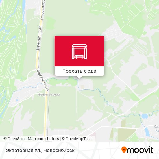 Карта Экваторная Ул.