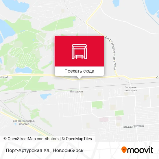 Карта Порт-Артурская Ул.