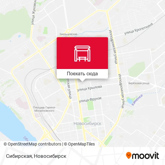 Карта Сибирская