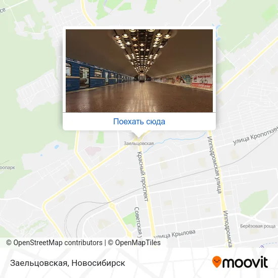 Карта Заельцовская