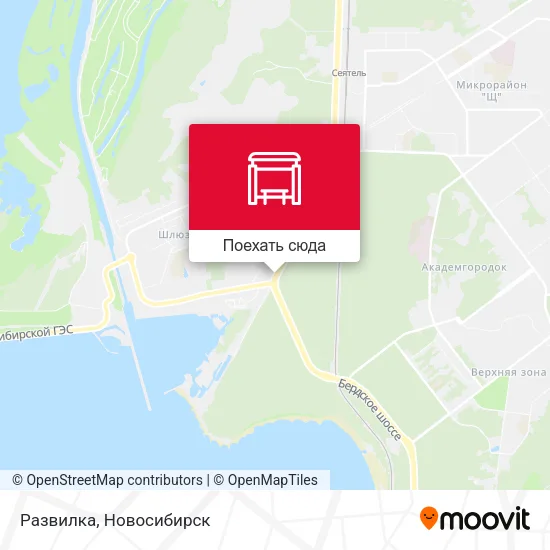 Карта Развилка