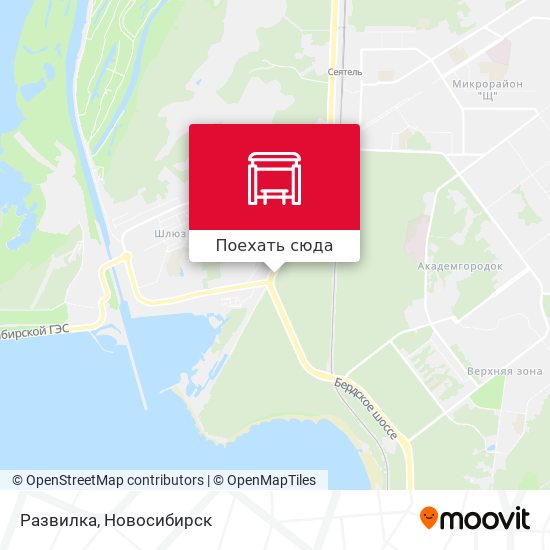 Карта Развилка