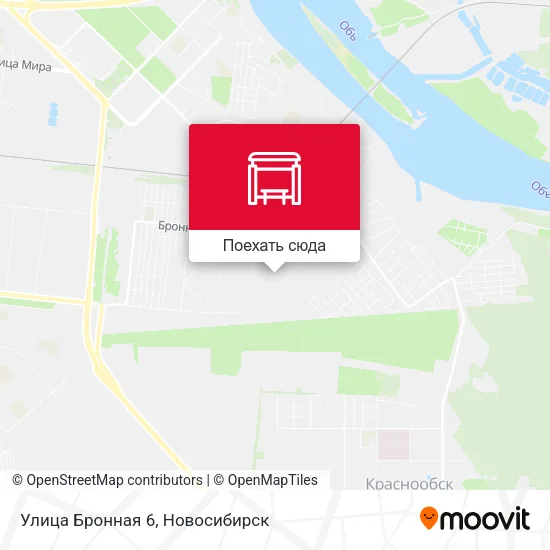 Карта Улица Бронная 6
