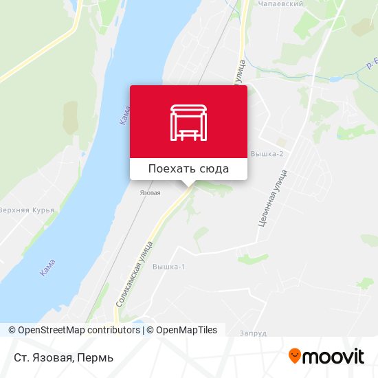 Карта Ст.  Язовая