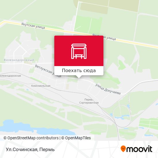 Карта Ул.Сочинская