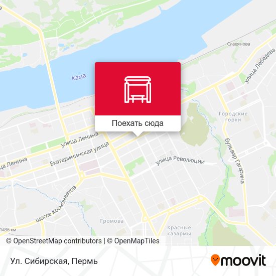 Карта Ул. Сибирская