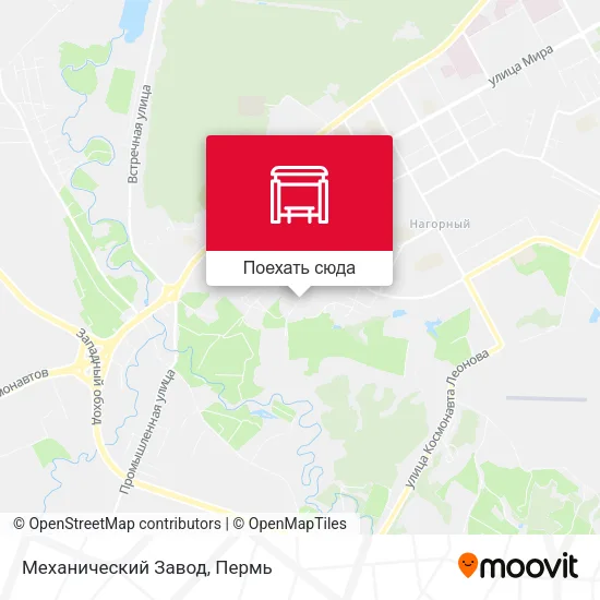 Карта Механический Завод