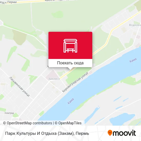 Карта Парк Культуры И Отдыха (Закам)