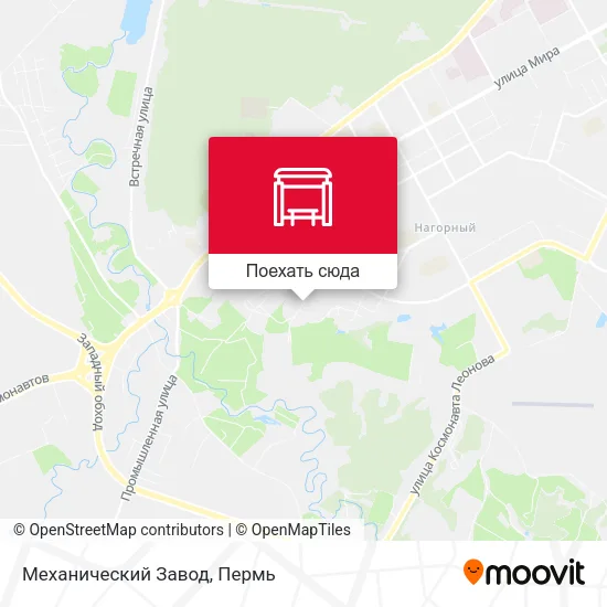 Карта Механический Завод