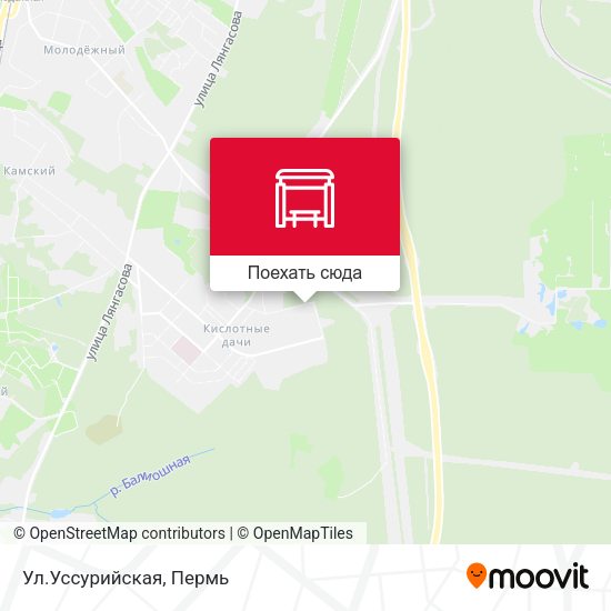 Карта Ул.Уссурийская