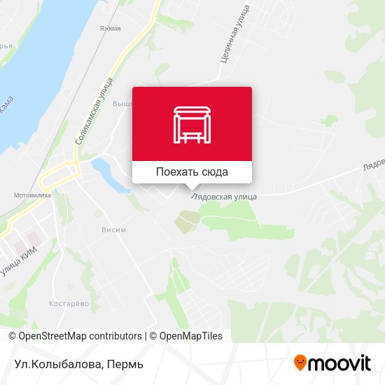 Карта Ул.Колыбалова