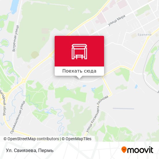 Карта Ул. Свиязева